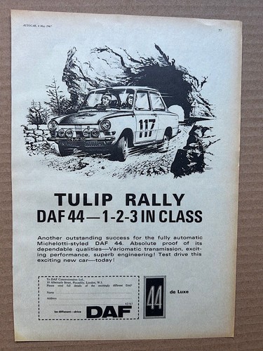 Daf tulip rally memorabilia - 44,