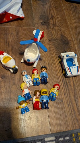 Playmobil bundle police - bundle, car