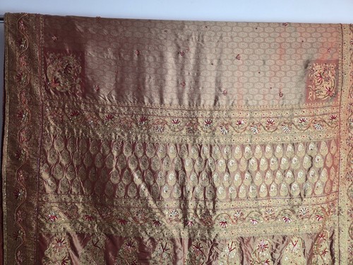 Dusty rose pink banarasi - pink,