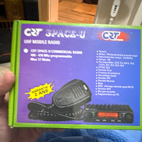 Crt space uhf - mobile, radio