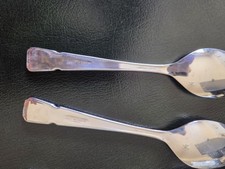 Silver Plated Grapefruit Spoons Set of 3 Sheffield England