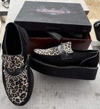 Mens Demonia Platform Creeper Size 9 Never Worn In Box With Original Wrapping.
