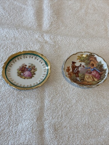 Pair vintage limoges - of,