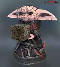 Printed model cenobite - model,