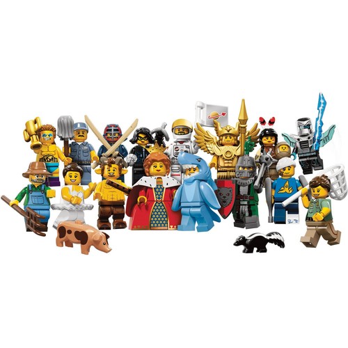 Lego series minifigures - 15,