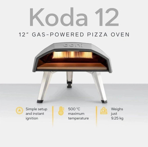 Ooni koda gas powered - koda, gas-powered