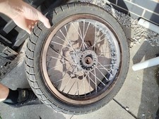 Pulse adrenaline sinnis apache superbyke 125 supermoto front wheel with disc 