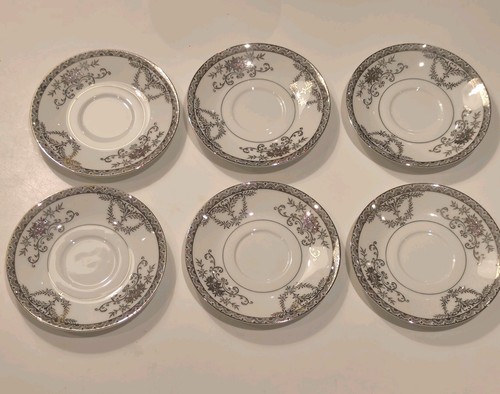 Vintage noritake saucers - vintage,