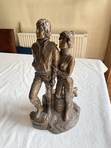 Cold cast bronze sculpture - cold-cast,