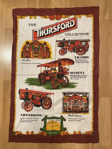 Thursford cotton tea towel - thursford,