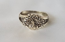 Ring ~ Peacock Bird ~ Silver