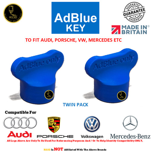 Twin pack adblue wrench - adblue, key
