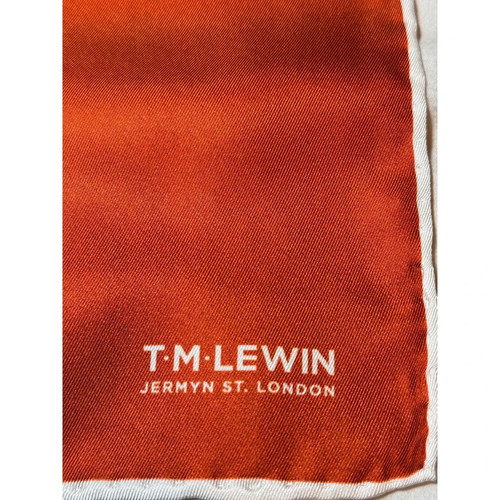 Lewin orange silk - lewin, pocket
