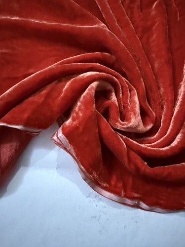 Long silk velvet - long, x