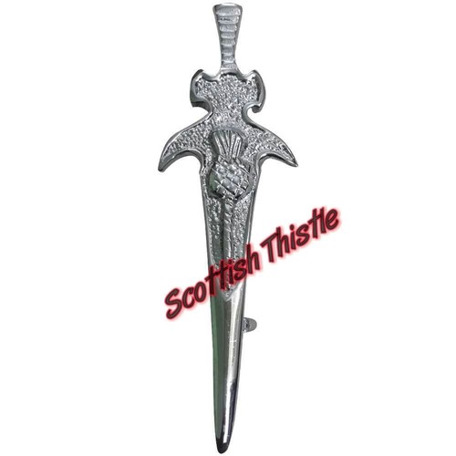 Scottish kilt pin thistle - kilt,