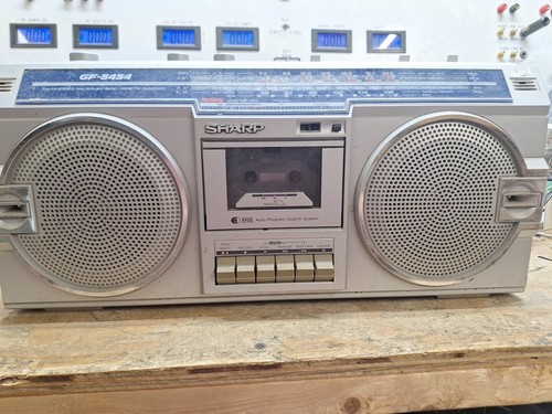 Sharp 5454 portable stereo - portable,