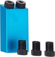 Pocket Hole Screw Jig With 3 Guides 6-8-10mm Lifetime Warranty Silverline 868549