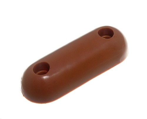 Light brown oval rubber - light, toilet