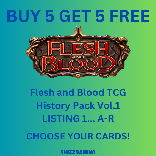 Flesh and blood tcg history - and,