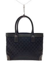 Gucci Shoulder Hand Bag Black Leather Small Purse Vintage Authentic