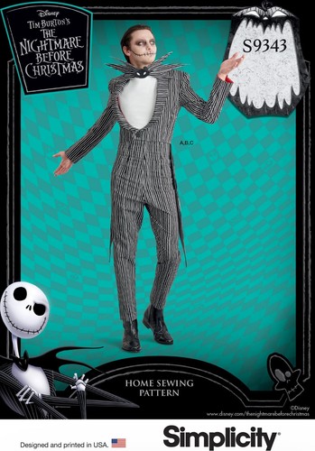 Simplicity 9343 men - 9343, costume