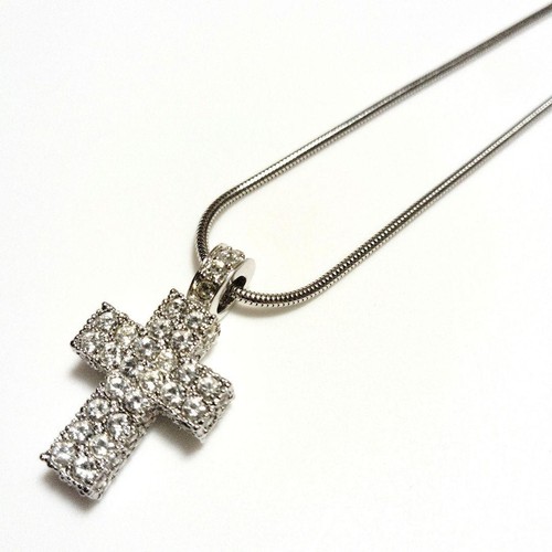 Mint swarovski rosary - rosary, silver