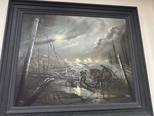 bob barker war horse painting