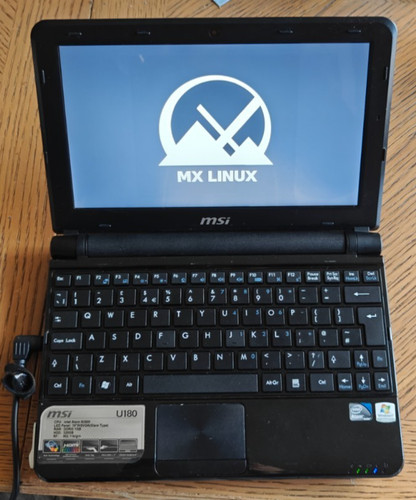 Msi u180 laptop - u180, netbook