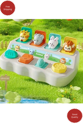 Montessori pop animal - montessori, up