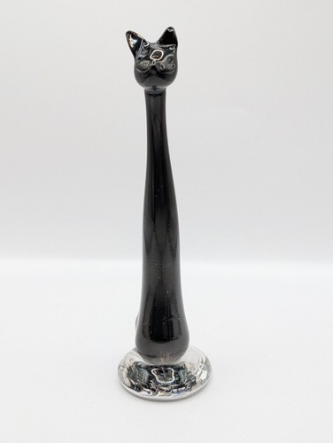 Tall murano style - tall, black