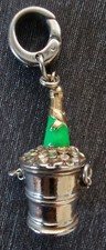Fossil Charm - Champagne & Ice