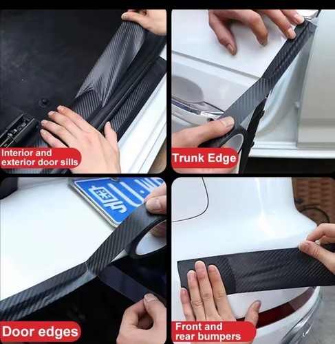 Car door sill protector edge - door,