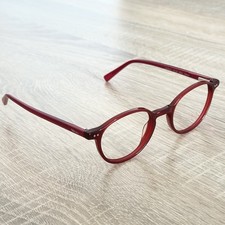 Alain Afflelou Round Red Full Rim OAH8315 RD01 Eyeglasses Frames