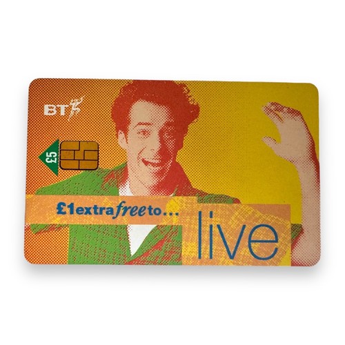 Phone card bt - card, british