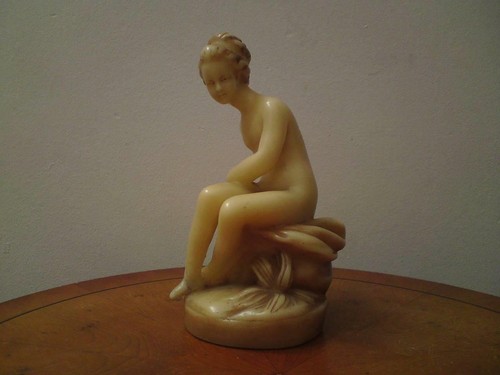French nude wax sculpture - nude,