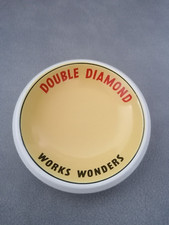 VINTAGE ASHTRAY DOUBLE DIAMOND WORKS WONDERS 58