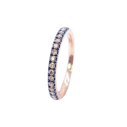 14ct rose gold half - 14ct, eternity
