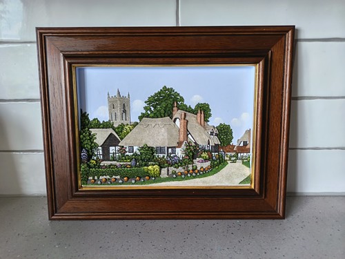 Handmade painted by - &,