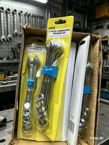 Piece combination spanner - 6-piece,