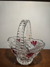 Anna Hutte Lead Crystal Basket