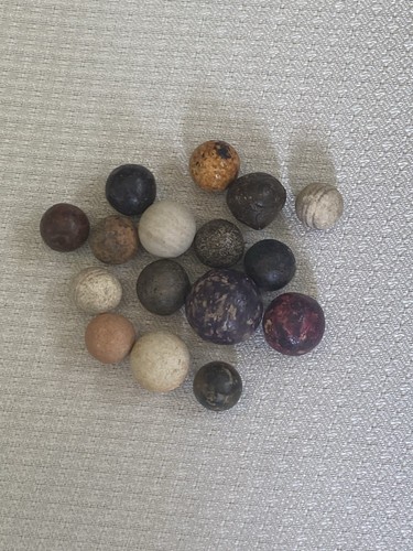 Lot antique clay - of, 15-16