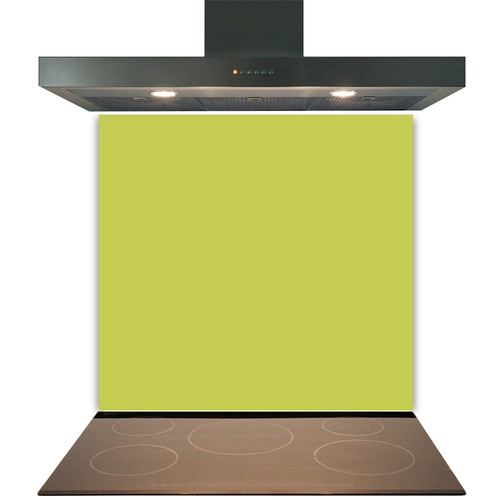 Lime glass splashback for - glass,
