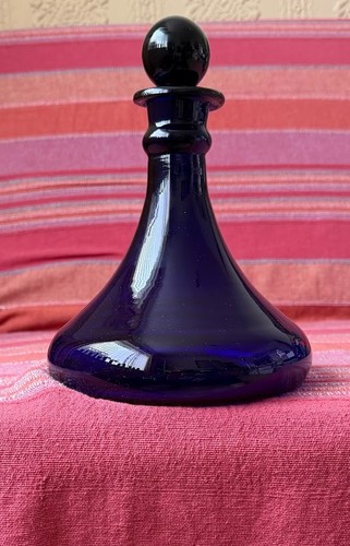Bristol glass ships - bristol, decanter
