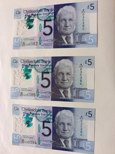 Clydesdale bank three - bank,