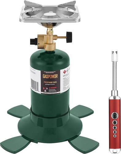 Bottletop propane stove with - bottletop,