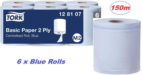 Tork centrefeed blue - 6, x