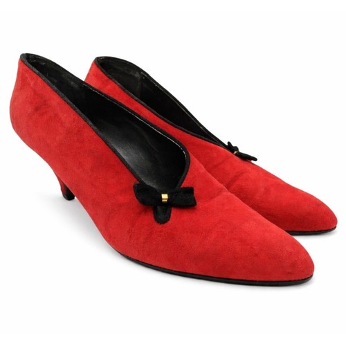 Vintage bally red suede - red, shoes