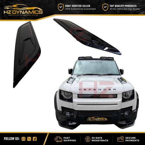 Bonnet vents gloss black - vents,