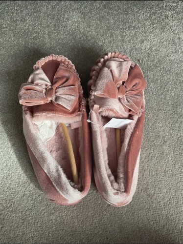 Next girls blush slippers - girls,