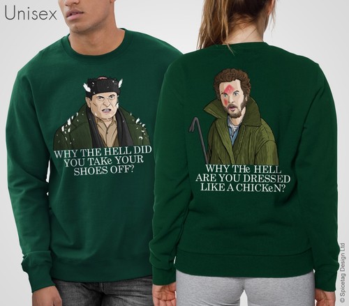 Wet bandits christmas jumper - wet,